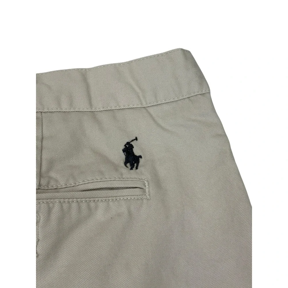 Polo Ralph Lauren Mens Big Tyler Shorts 48B Khaki Tan Pleated Preppy Old Money
